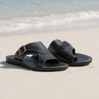 Nimes Orthopedic Buckle Slides in Black