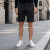 Narbonne Cotton Cargo Pants in Black