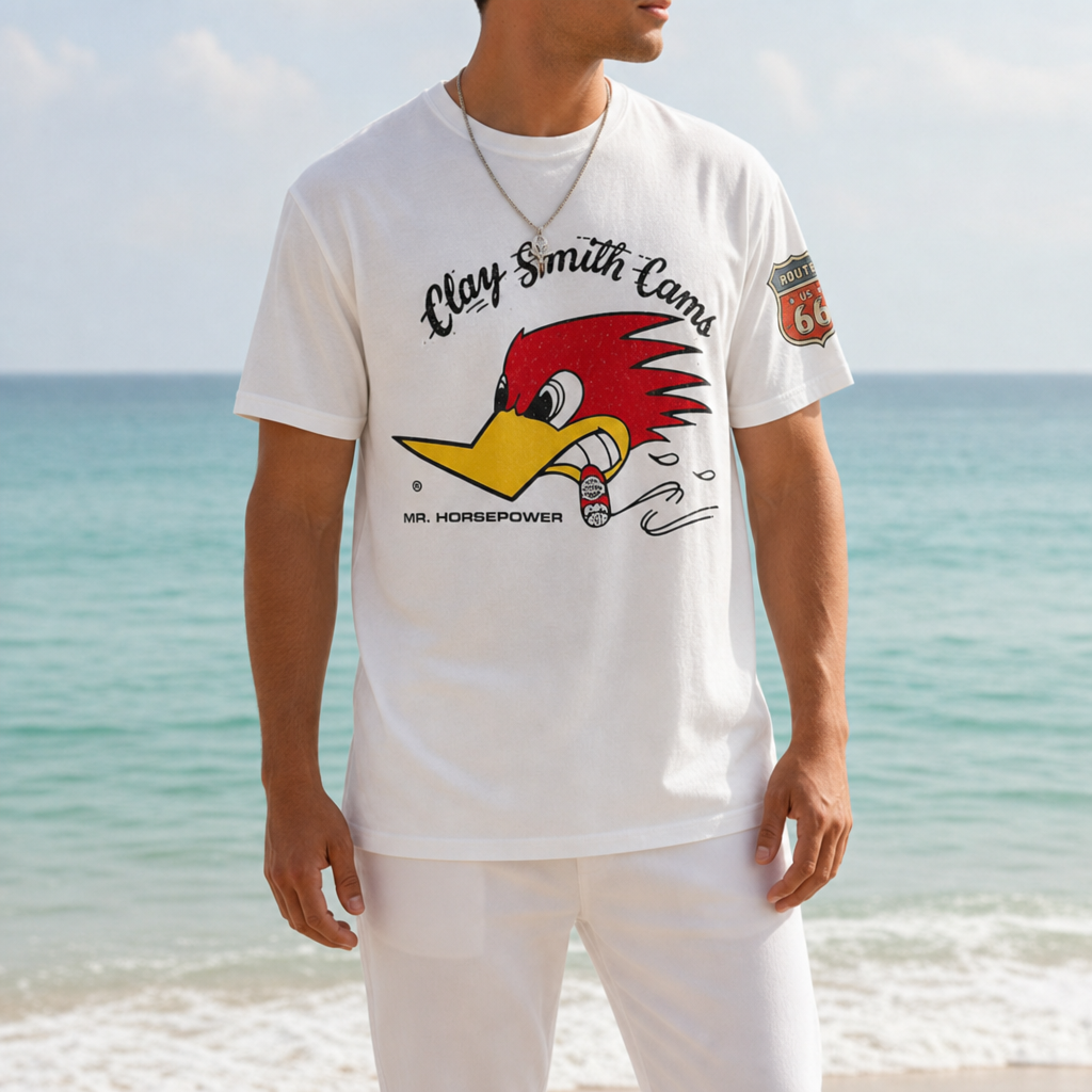 Comillas Graphic Print T-Shirt in White