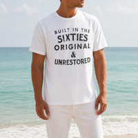 Zadar Vintage Graphic T-Shirt in White