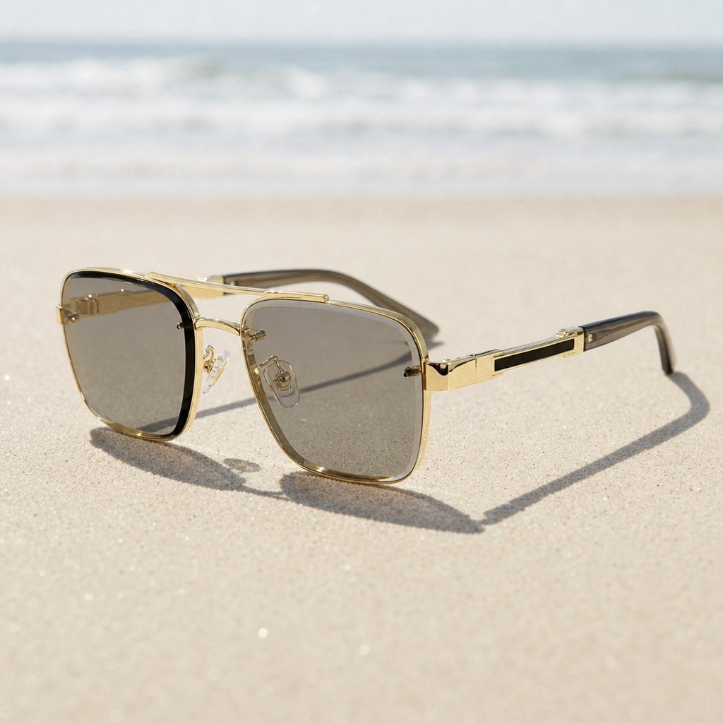 Women's Trogir Sunglasses in Gold