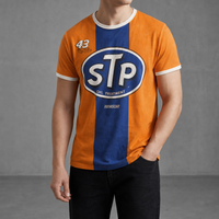 Kyrenia Vintage Racing Graphic Tee in Orange