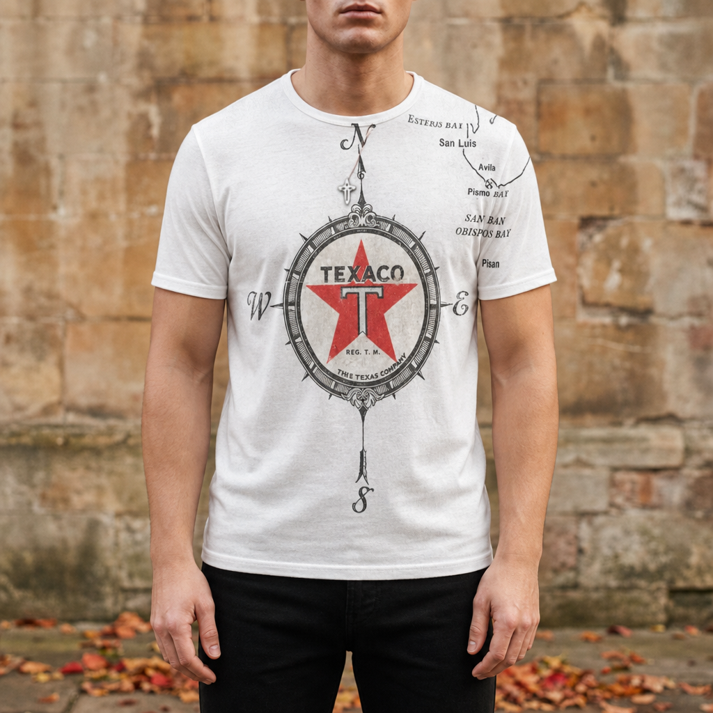 Naxos Retro Graphic Tee in White