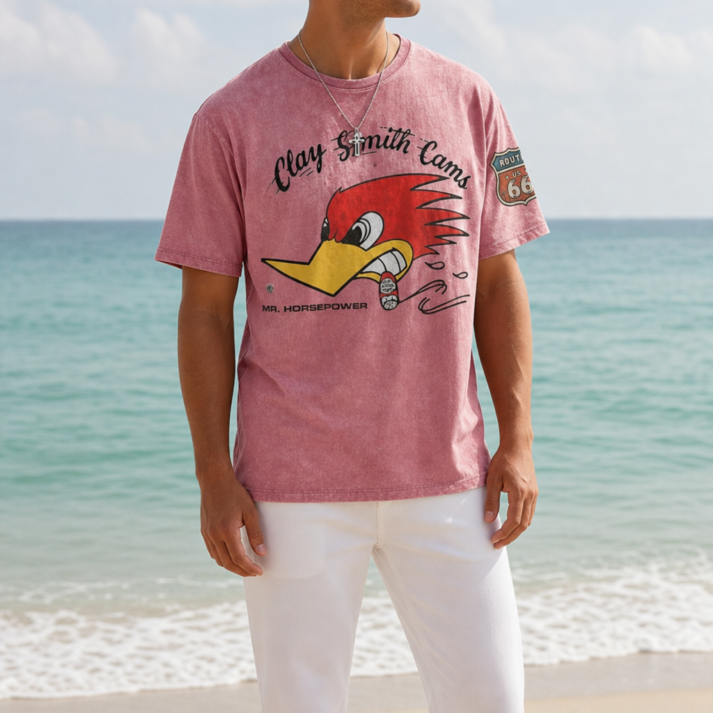 Comillas Graphic Print T-Shirt in Pink