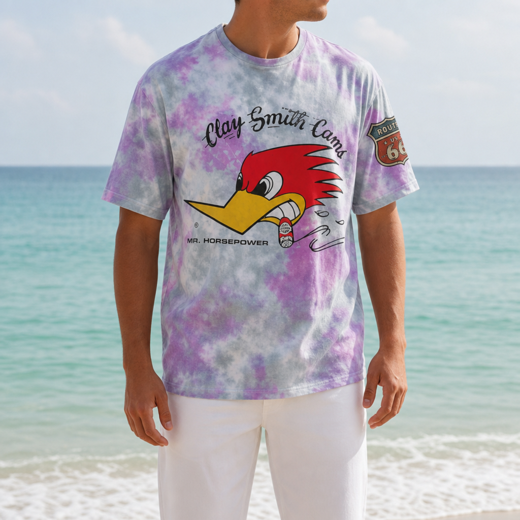 Comillas Graphic Print T-Shirt in Tie Dye
