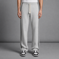Calvi Side Stripe Sweatpants in Gray
