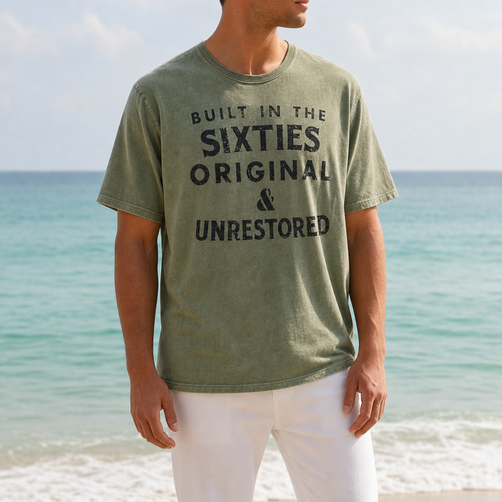 Zadar Vintage Graphic T-Shirt in Green