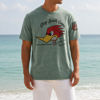 Comillas Graphic Print T-Shirt in Navy Green