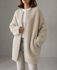 Eze Oversized Wool Cardigan