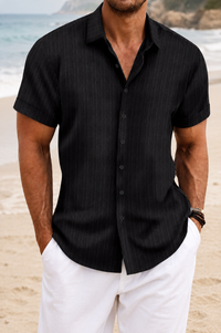 Perugia Striped Button-Up Shirt