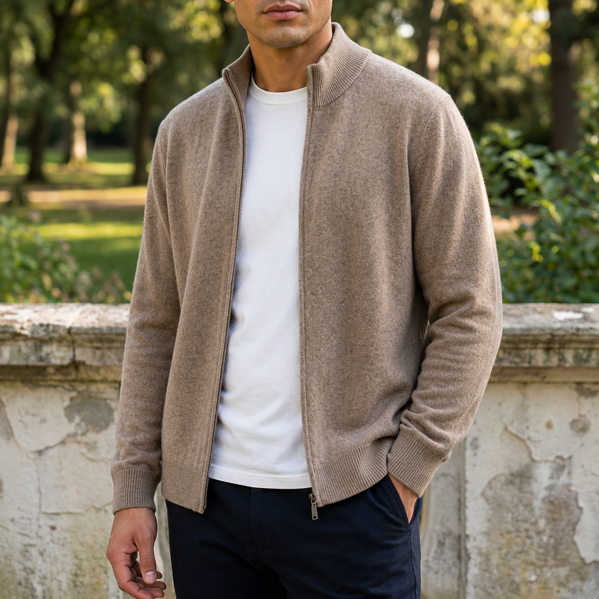 Sarentina Zip Cardigan