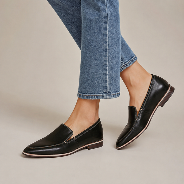 Alicante Orthopedic Leather Loafers