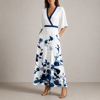 Stresa Floral  Maxi Dress