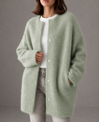 Eze Oversized Wool Cardigan