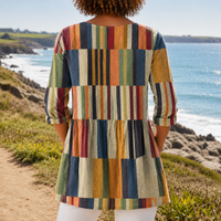 Ragusa Striped Tunic Blouse