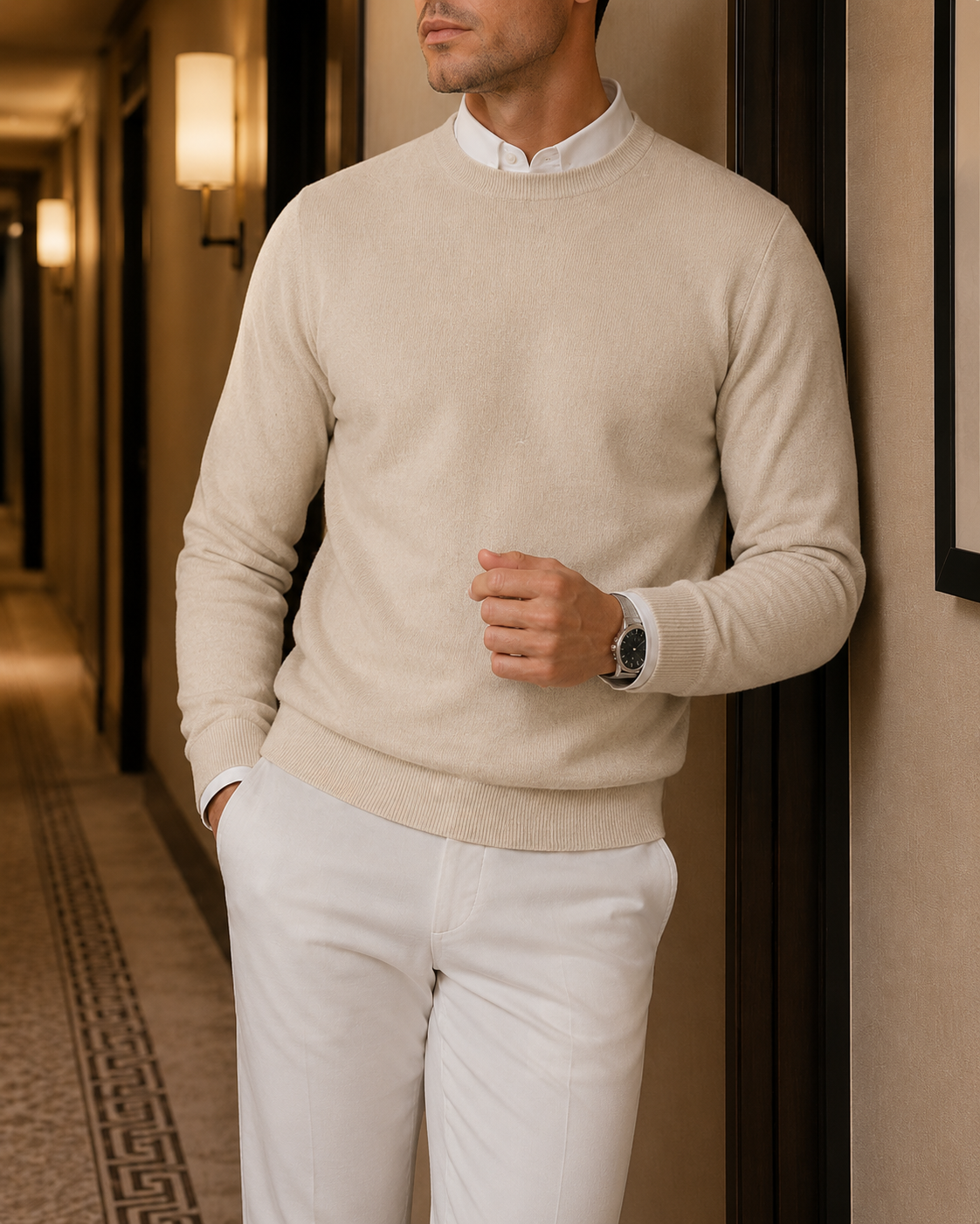 Rimini Classic Crew Neck Sweater
