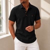 Pollensa Linen Polo Shirt
