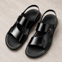 Kos Leather Strap Sandals