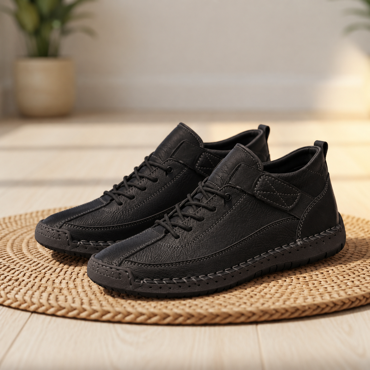 Mojacar Orthopedic Leather Sneakers