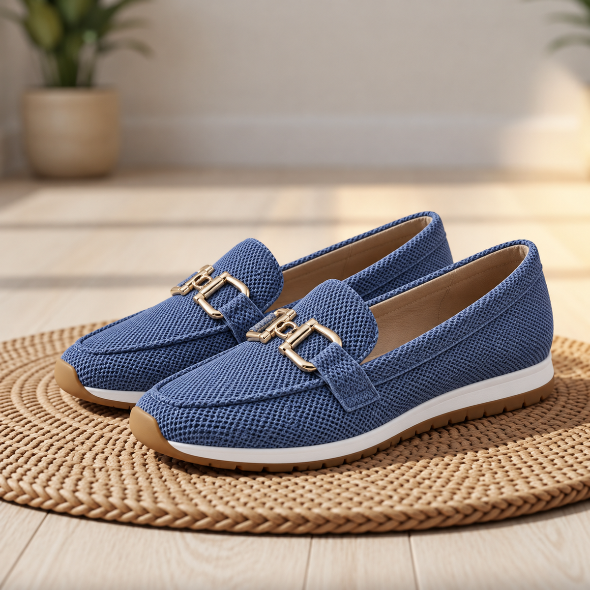 Naxos Orthopedic Mesh Loafers