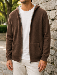 Sanremo Reversible Cashmere Hoodie