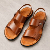 Kos Leather Strap Sandals