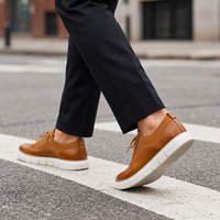 Spoleto Leather Knit Sneakers