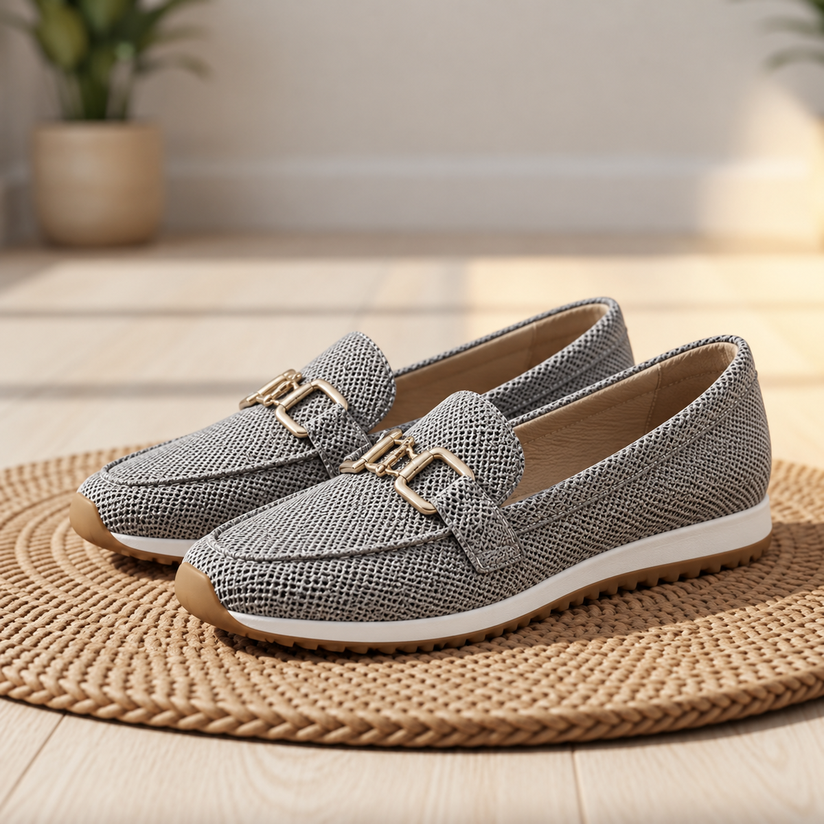 Naxos Orthopedic Mesh Loafers