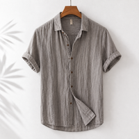 Mougins Linen Button-Up Shirt