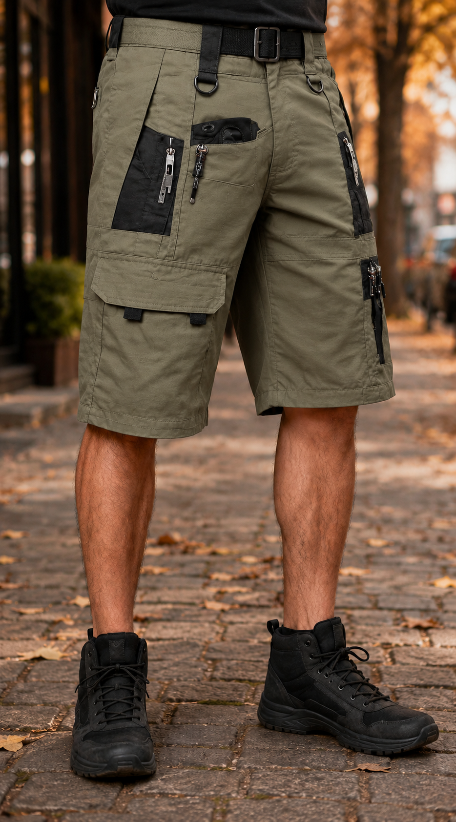 Montepulciano Tactical Camo Cargo Shorts
