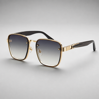 Men's Bellagio Sunglasses in Gold