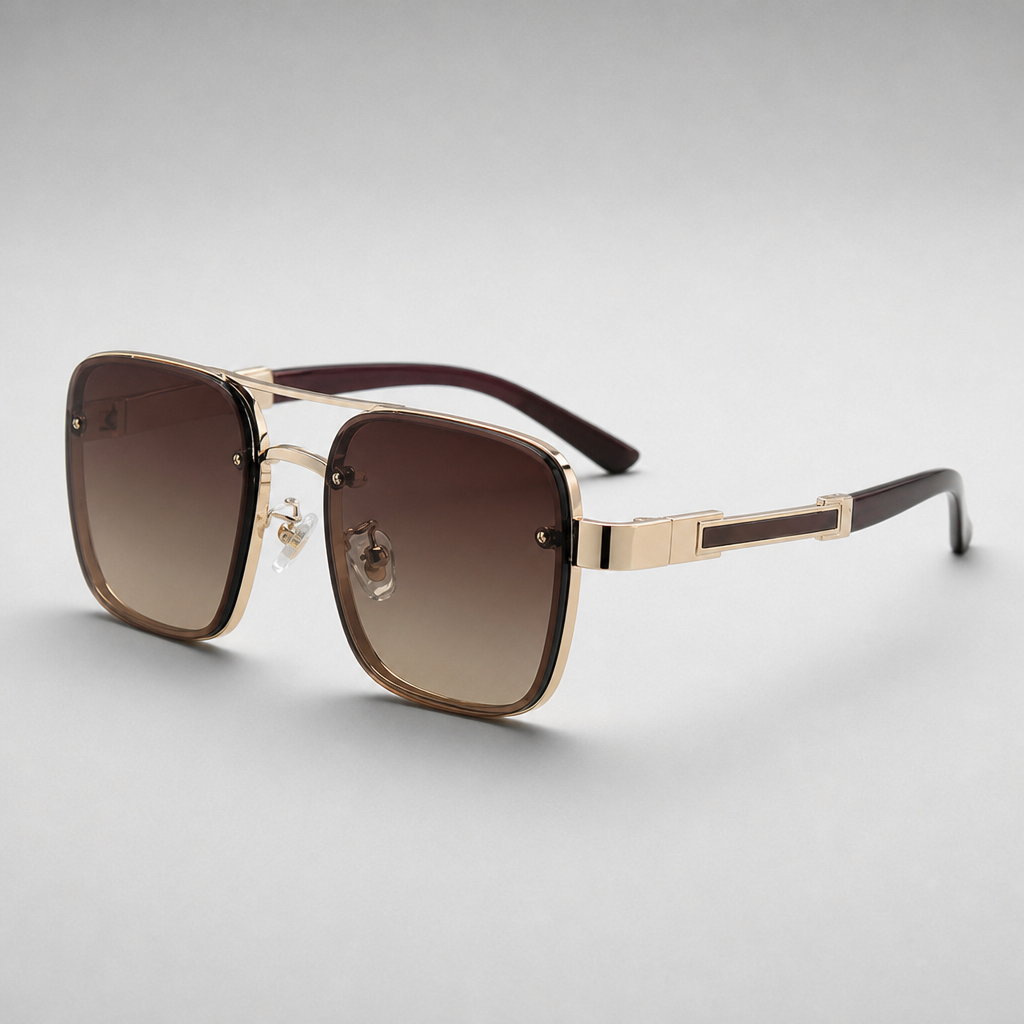 Men's Bellagio Sunglasses in Brown