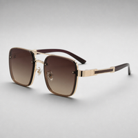 Men's Bellagio Sunglasses in Brown