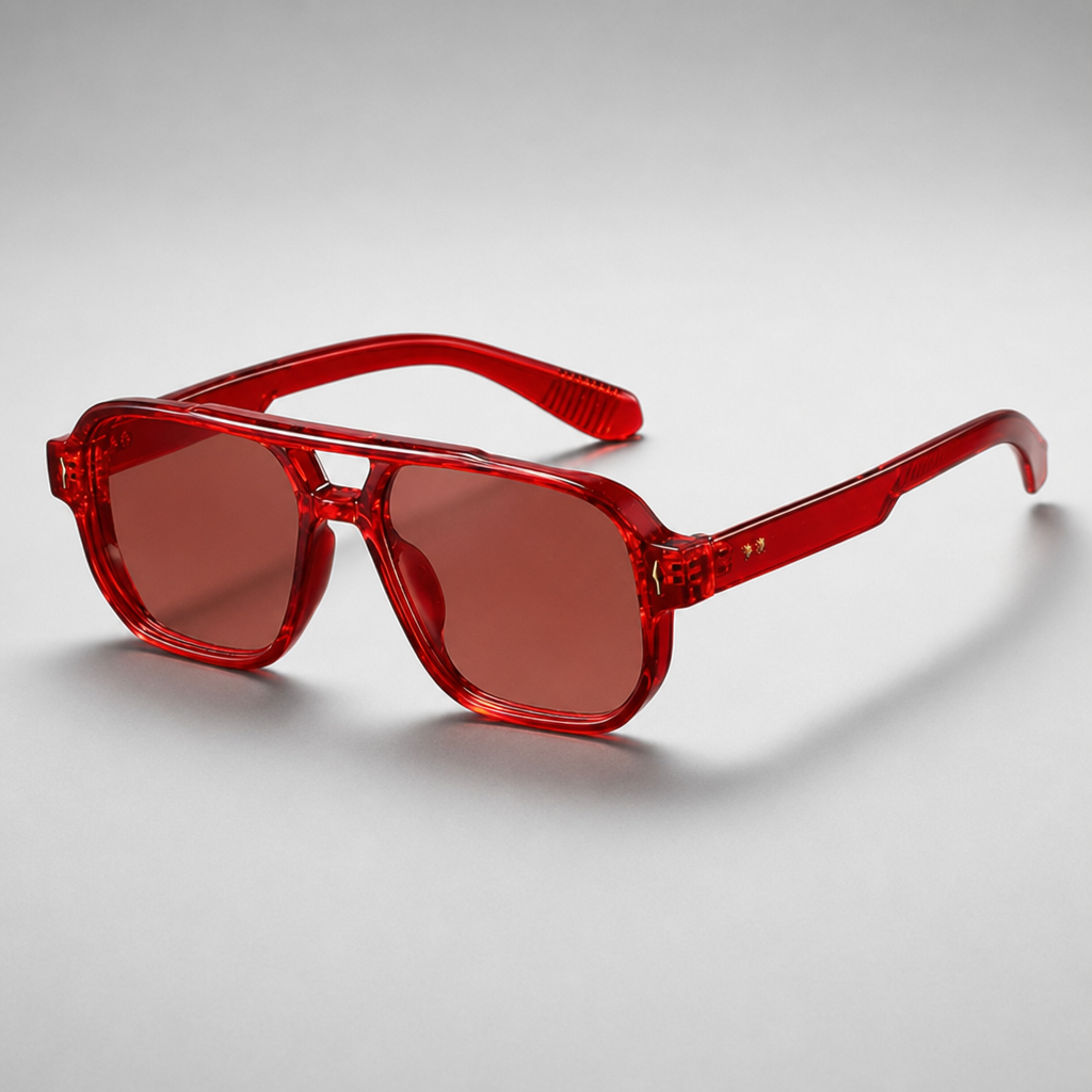 Men's Comporta Sunglasses in Red