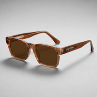 Men's Folegandros Sunglasses in Coffee