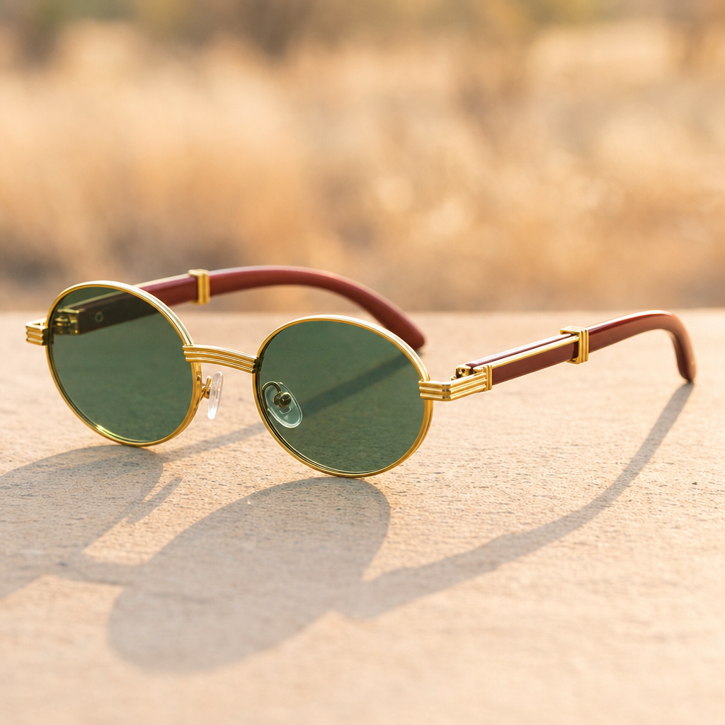 Men's Noto Sunglasses in Olive Green