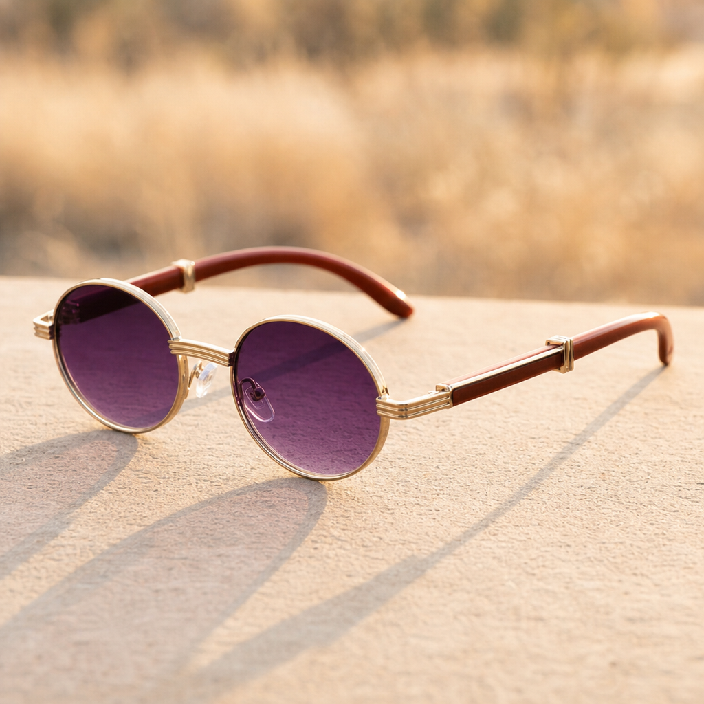 Men's Noto Sunglasses in Amethyst Purple
