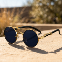Men's Opatija Sunglasses in Black