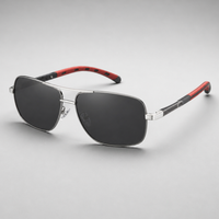 Men's Sete Sunglasses in Silver/ Gray