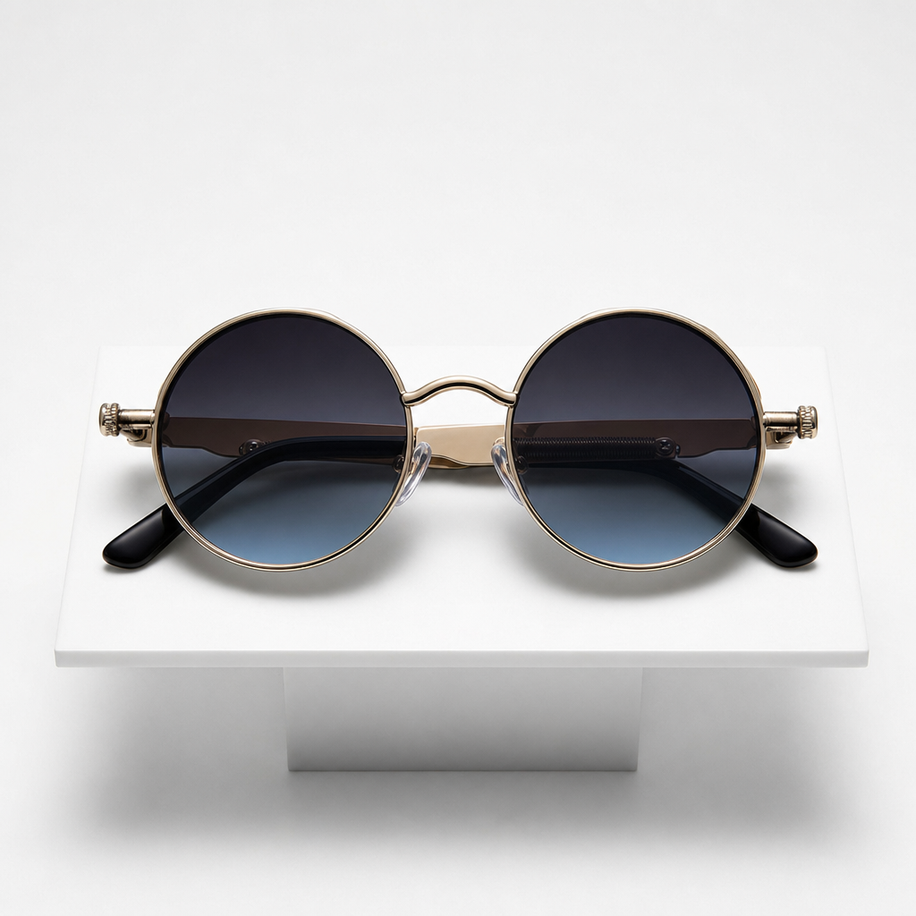 Men's Spetses Sunglasses in Midnight Blue
