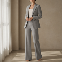 Modica Tailored Two-Piece Suit in Gray