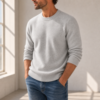 Nafplio Cashmere Blend Sweater in Gray