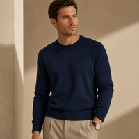 Men's Cotton Crewneck Sweater