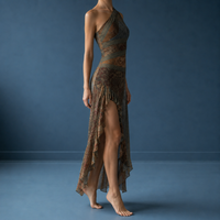 Sete Printed One-Shoulder Maxi Dress