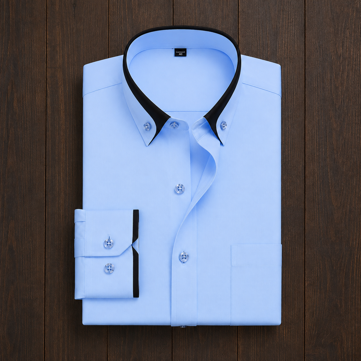 Cadaques Contrast Collar Dress Shirt