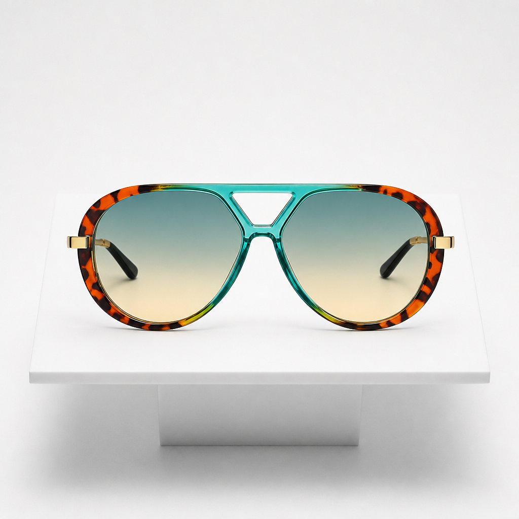 Women's Montepulciano Sunglasses in Turquoise
