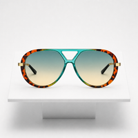 Women's Montepulciano Sunglasses in Turquoise