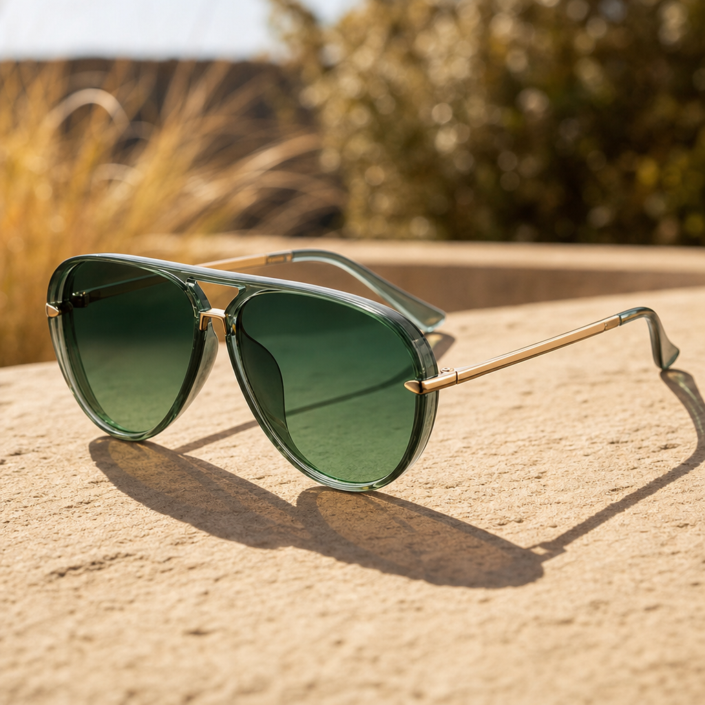Women's Pula Sunglasses in Green