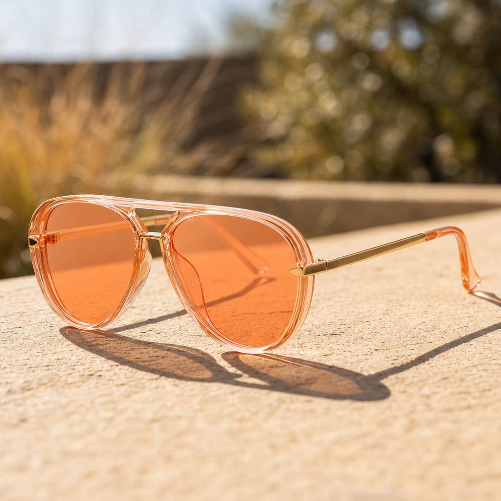 Women's Pula Sunglasses in Orange